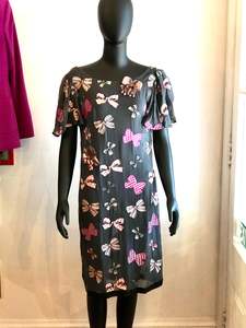 Trelise Cooper Grey Chiffon Dress