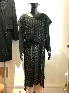 Dresses: Taylor Black Long Tunic Dress