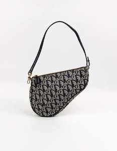 Dior: Mini Oblique Saddle Pochette
