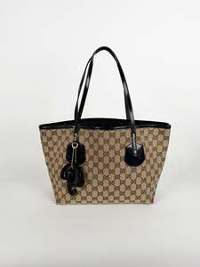 New Arrivals: Jolie Charm Tote GG Canvas