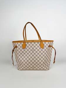 New Arrivals: Damier Azur Neverfull MM Tote Bag