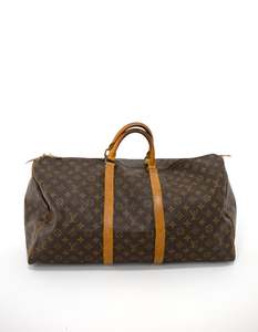 Louis Vuitton Monogram Keepall 55 Boston