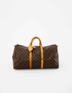 Louis Vuitton Monogram Keepall 55 Boston