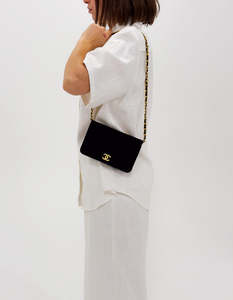 Sold: Vintage Chanel Jersey Flap Bag 0 Series