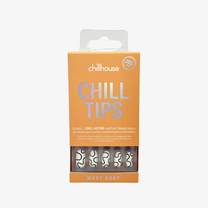 Chill Tips Press Ons Oval (Wavy Baby)