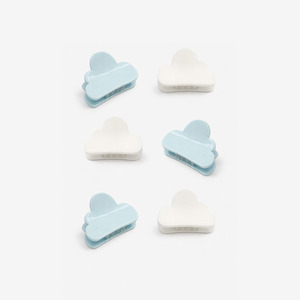 Small Cloud Hair Clips