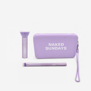 All: Lilac Brush Duo + Bag