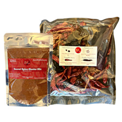 Gourmet Items: Secret Spice Master Mix & Dried Assorted Chilli Pepper Pack ð¥ð¶ï¸ Refill Pack Make Your Own Hot Sauce