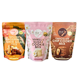 Baking Mixes: Cookie Bundle - 3 Awesome Mixes- Bundle & Save- OUT OF STOCK- GINGER COOKIE ON REORDER