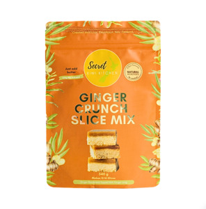 Baking Mixes: Ginger Crunch Slice Mix