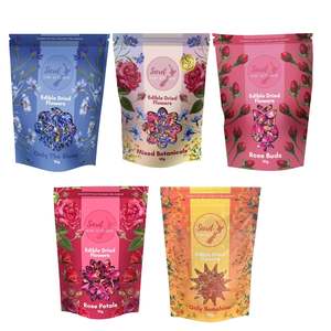 Edible Flowers: Complete Edible Flower Collection | Bundle of 5