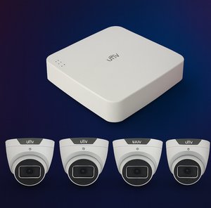Products: Uniview Smart CCTV System – 4-Camera Security Package with Pro Installation Christchurch - SecurityLogics-Security solutions for seamless peace of mind