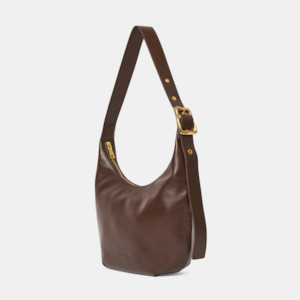 Large Everyday Croissant Bag - Chocolate