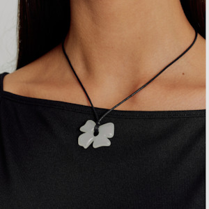 Brie Leon: Glass Flower Pendant