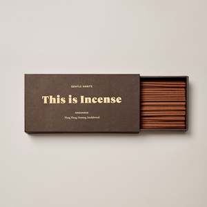 Gentle Habits: This Is Incense - Grounded