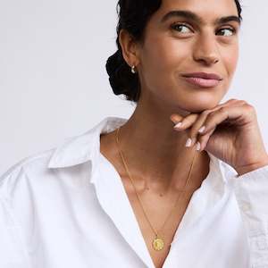 Everyday St Christopher Necklace - Gold