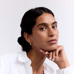 Everyday Croissant Hoop - Gold