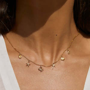 Jewellery: Ariel Gold Necklace