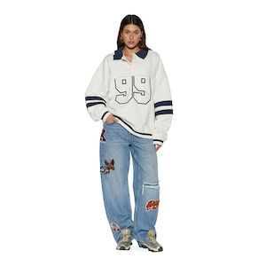 99 Boyfriend Polo Sweatshirt