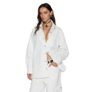 Ksubi: Oversized Long Sleeve Shirt