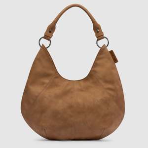 Brie Leon: Mischa Shoulder Bag - Caramel Nubuck