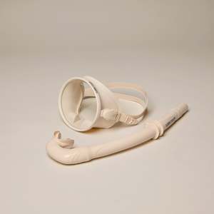 Dive Mask and Snorkel Set  - Cream