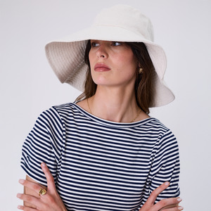 Marlow: Coastal Brim Hat - Natural