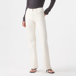 Effie Mid Flare Jean - Soft White