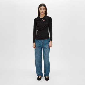 Tops: Felton Knot Long Sleeve Tee