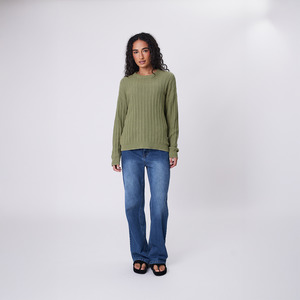 Evergreen Knit Crew