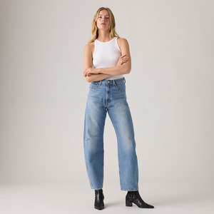 Denim: Cinch Barrel Leg - Let Love In