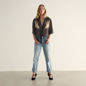 Zoe Embroidered Blouse