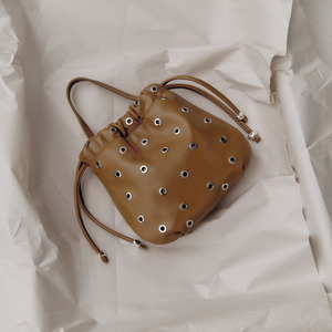 Halle Eyelet Crossbody - Camel
