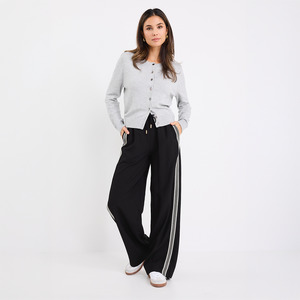Knitwear: Autograph Cashmere Blend Crewneck Cardigan