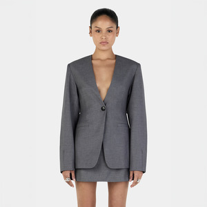 Maxine Collarless Blazer