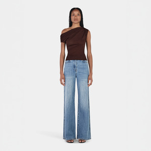 Hansen Gretel: Giselle Twist Top - Chocolate