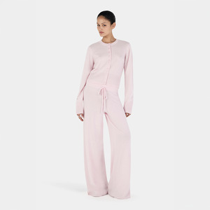 Hansen Gretel: Lucielle Cashmere Cardigan - Blush
