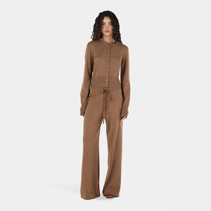 Lucielle Cashmere Cardigan - Toffee