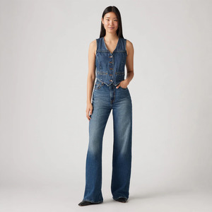Denim: Ribcage Wide Leg - Polar Perimiter