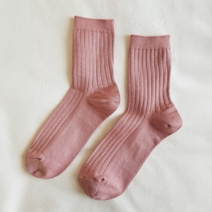 Accessories: Her Socks - Desert Rose