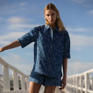 Tops: Elina Denim Shirt