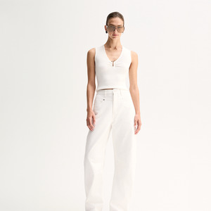 Tops: Lindsay Knit Top - White