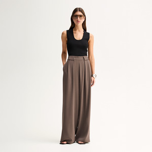 Fleur Pant - Taupe