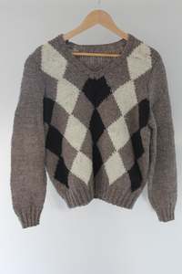 Winter: Highland Wool Jumper (size 8-12)