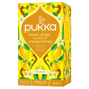 Pukka Lemon Ginger Tea (4×20 Tea Bags)