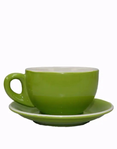 Rockingham Latte Cup & Saucer (Set of 6)
