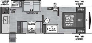 Freedom Express - 245RKS, Rear Kitchen, 7.4m, 2 berth