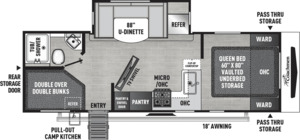 Freedom Express Ultra Lite: Freedom Express 258BHS – Family Bunkhouse Caravan NZ | 4+ Berth, 7.7m