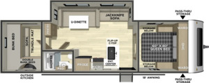 Freedom Express 30SE - Family Bunkhouse Caravan for Sale NZ | 10.1m