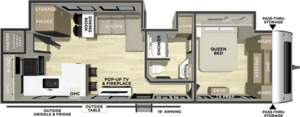 Freedom Express 300RKS - Rear Kitchen Caravan for Sale NZ